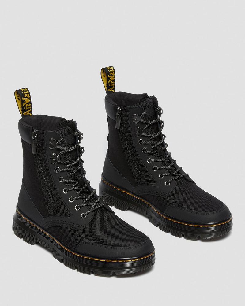 Men's Dr Martens Combs Zip Casual Boots Black | AU 465HAP